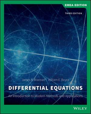 Differential Equations: An Introduction to Modern Methods and Applications de James R. Brannan