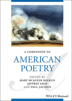 A Companion to American Poetry de G McAleer Balkun