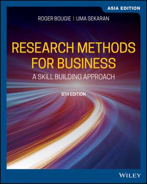 Research Methods For Business 8th Edition ASIA Edition de U Sekaran