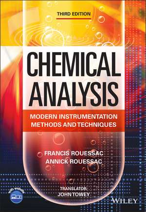 Chemical Analysis de Francis Rouessac