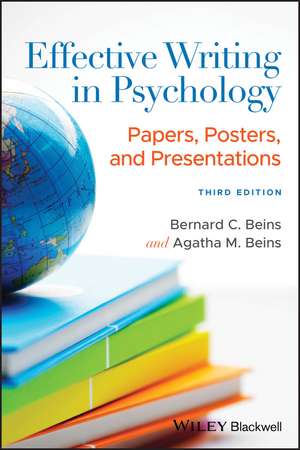 Effective Writing in Psychology – Papers, Posters, and Presentations 3e de BC Beins