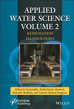 Applied Water Science Volume 2 de I Inamuddin