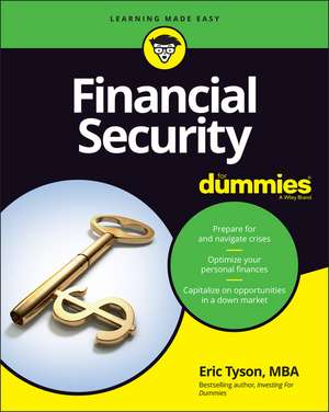 Financial Security For Dummies de E Tyson