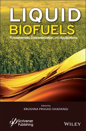 Liquid Biofuels de Krushna Prasad Shadangi