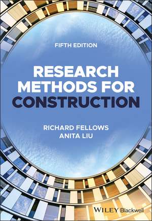 Research Methods for Construction Fifth Edition de RF Fellows