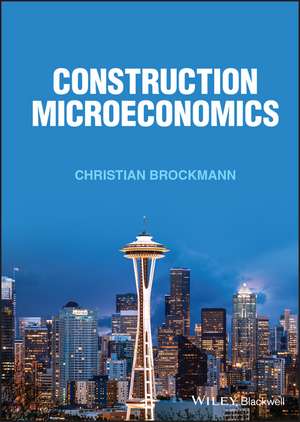 Construction Microeconomics de C Brockmann