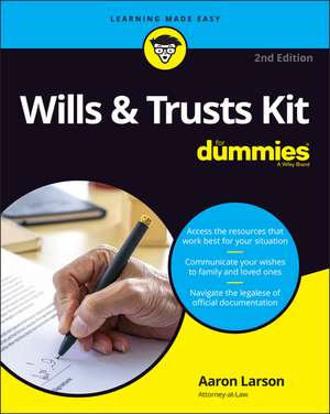 Wills & Trusts Kit For Dummies, 2nd Edition de A Larson