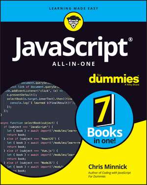 JavaScript All–in–One For Dummies de C Minnick