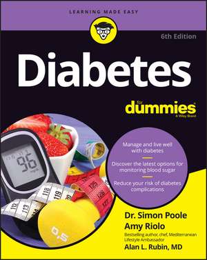 Diabetes for Dummies de Poole
