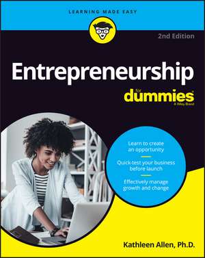 Entrepreneurship For Dummies, 2nd Edition de K Allen