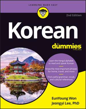 Korean For Dummies, 2nd Edition de E Won