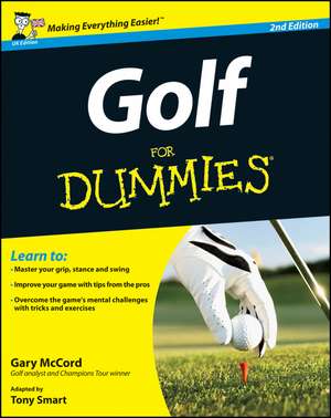 Golf For Dummies de Gary McCord