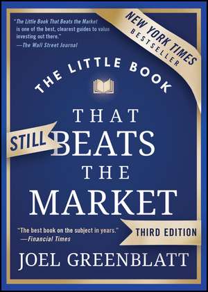 The Little Book that Still Beats the Market 3rd Ed ition de Greenblatt