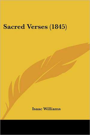 Sacred Verses (1845) de Isaac Williams