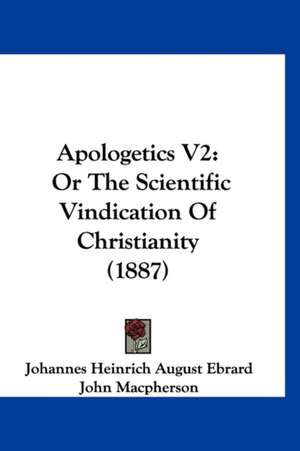 Apologetics V2 de Johannes Heinrich August Ebrard