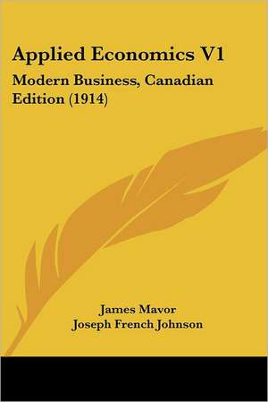 Applied Economics V1 de James Mavor