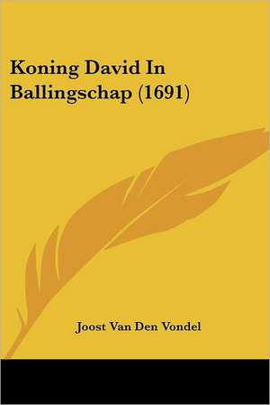 Koning David In Ballingschap (1691) de Joost Van Den Vondel