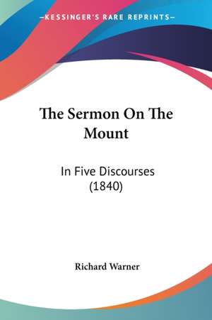 The Sermon On The Mount de Richard Warner