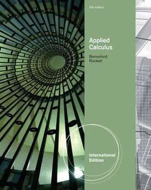 Applied Calculus, International Edition de Geoffrey C. Berresford