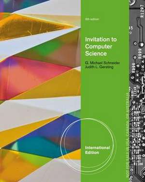 Invitation to Computer Science, International Edition de Judith L. Gersting