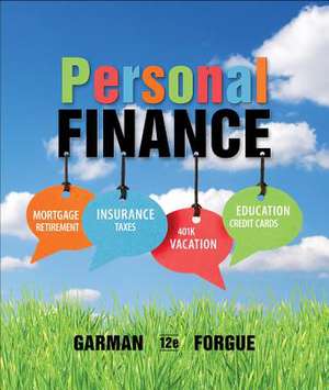 Personal Finance de E. Thomas Garman