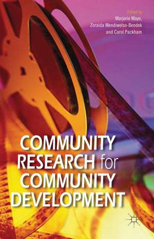 Community Research for Community Development de M. Mayo