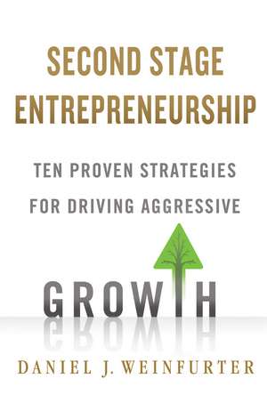 Second Stage Entrepreneurship: Ten Proven Strategies for Driving Aggressive Growth de Daniel J. Weinfurter