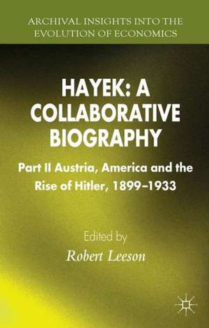 Hayek de Robert Leeson