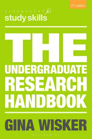 The Undergraduate Research Handbook de Professor Gina Wisker