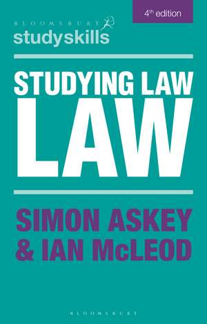 Studying Law de Simon Askey