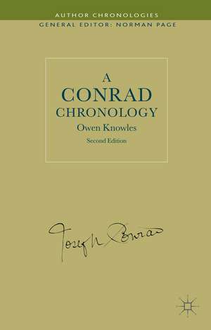 A Conrad Chronology de O. Knowles