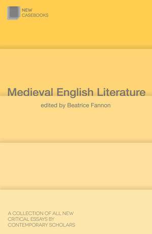 Medieval English Literature de Beatrice Fannon