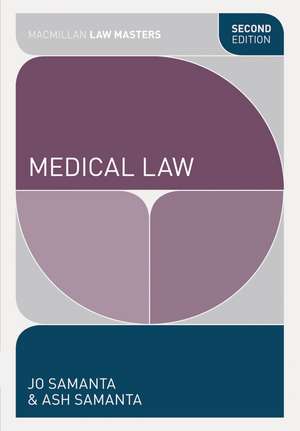 Medical Law de Jo Samanta