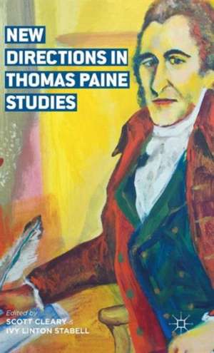 New Directions in Thomas Paine Studies de S. Cleary