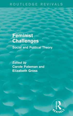 Feminist Challenges: Social and Political Theory de Carole Pateman