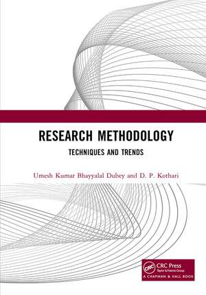 Research Methodology: Techniques and Trends de Umesh Kumar B Dubey