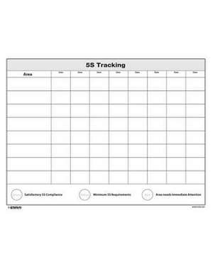 5S Tracking Sheet de Enna