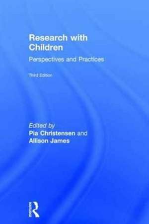 Research with Children: Perspectives and Practices de Pia Christensen