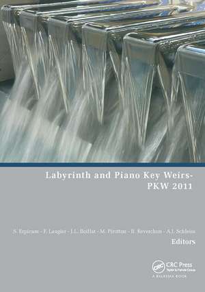 Labyrinth and Piano Key Weirs de Sébastien Erpicum