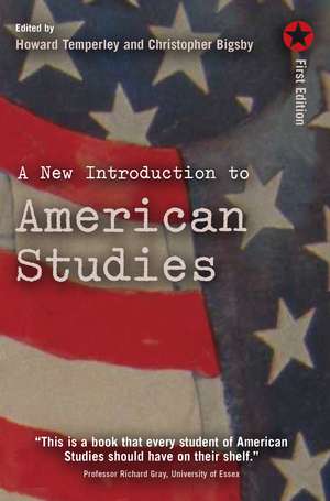 A New Introduction to American Studies de Howard Temperley