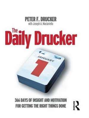The Daily Drucker de Peter Drucker