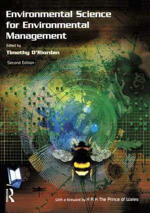 Environmental Science for Environmental Management de Timothy O'Riordan