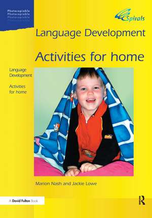 Language Development 1a: Activities for Home de Marion Nash