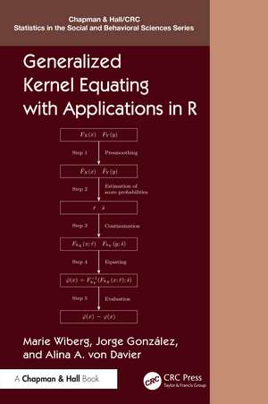 Generalized Kernel Equating with Applications in R de Marie Wiberg