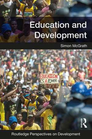 Education and Development de Simon McGrath