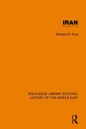 Iran de Richard N Frye