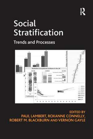 Social Stratification: Trends and Processes de Roxanne Connelly