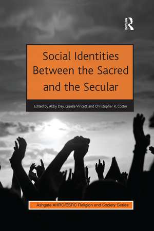 Social Identities Between the Sacred and the Secular de Abby Day