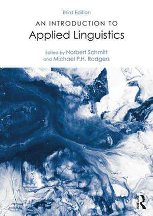 An Introduction to Applied Linguistics de Norbert Schmitt