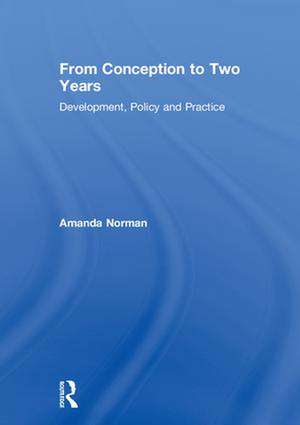 From Conception to Two Years: Development, Policy and Practice de Amanda Norman